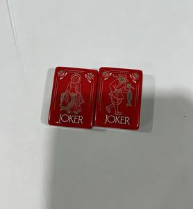 Fichas de Mahjong de Acrílico Personalizadas de Lujo, Diseño Floral con Esmalte Blanco, para 4 Jugadores, Entretenimiento de Mesa - Product Image 4