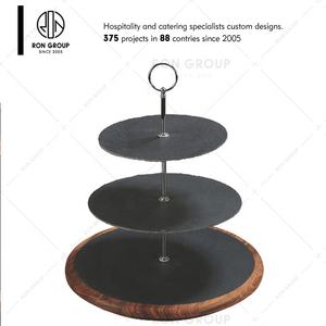 Placa <span class=keywords><strong>de</strong></span> madera redonda personalizada para restaurante, venta al por mayor, para Pizza, para picar queso, para servir, para Pizza - Product Image 4