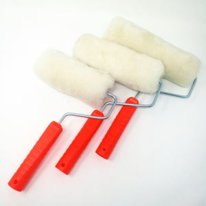 Alta qualità <span class=keywords><strong>9</strong></span> pollici tessuto vernice rullo spazzola con pesante manico in plastica OEM personalizzazione supportato all'ingrosso RS-<span class=keywords><strong>R</strong></span>-004 di qualità - Product Image 5