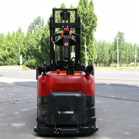 Chariot élévateur électrique à tambour de 1,5 tonne avec rotation hydraulique à 360 degrés, option batterie lithium-ion pour la manutention de rouleaux de papier