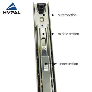 Hvpal 3 phần nhiệm vụ nặng nề bi ngăn kéo Slide 12-30 inch (305-760mm) 115kg tải, <span class=keywords><strong>snap</strong></span>-on gắn cho công cụ ngực - Product Image 6