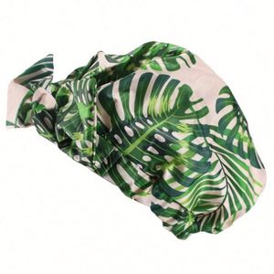 Nuevo Gorro de Ducha Impermeable con Lazo, Gorro Redondo para Uso Diario, Moda Casual para Mujer - Product Image 3