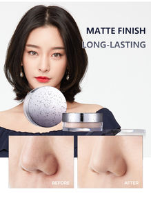 Polvo suelto de poros invisibles mate, maquillaje Mineral translúcido de 2 colores con control de aceite, buen poder corrector, fácil de quitar - Product Image 5