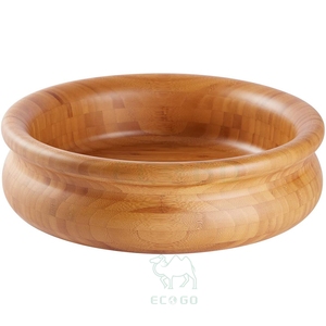 Fregaderos de baño de bambú Bambú Vanity Sink Bowl,Home and Hotel Projects Use Sink Wash Hand Basin - Product Image 2