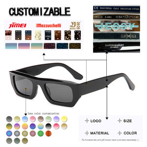 Nuevas Gafas de Sol Polarizadas de Estilo Retro - Montura Cuadrada con Protección UV Amarilla - Product Image 2