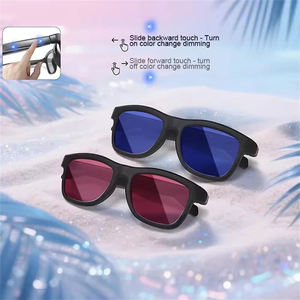 Nouvelles Lunettes Intelligentes GV90 2026 à Teinte Variable avec Lecteur de Musique, Assistant Vocal, Traduction IA, Chargement Magnétique et <span class=keywords><strong>Application</strong></span> - Product Image 6