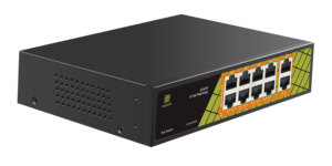 สวิตช์ PoE กิกะบิต20Gbps 8GE 2GE อัปลิงค์ Ai Watchdog ช่วงอุณหภู<span class=keywords><strong>ม</strong></span>ิกว้าง - Product Image 3