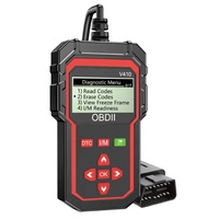 Herramientas de Diagnóstico para Automóviles, Escáner OBD2 ELM 327, Lector de Códigos de Error OBDII EOBD V410, Detector de Sistemas del Motor