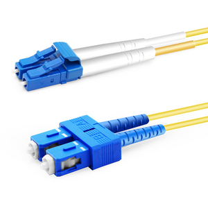Cable de Fibra Óptica Monomodo Dúplex SC UPC LC UPC 9/125 Micrómetros 2mm LSZH para Enlace de Comunicación de Alta Velocidad - Product Image 4