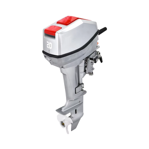 Moteur hors-bord MSA 96150 2025 96V 20hp 15KW, état neuf, refroidissement par eau, commande par gouvernail/télécommande - Product Image 2