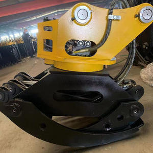 Fabriek Kwaliteit Ondersteuning Oem Mini Graafmachine Roterende Sortering Grijper Met Snelle Koppeling Hydraulische Handgreep - Product Image 2