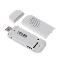 Módem USB 4G LTE, Adaptador de Red con Punto de Acceso WiFi, Tarjeta SIM, Módem Dongle USB Inalámbrico 4G, Router para Win XP Vista 7