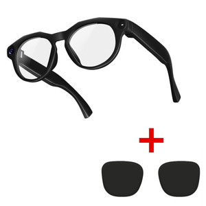 CY02 AI Smart <b>Glasses</b> 13MP Dual <b>Camera</b> 1080P Video Real-time Translation Noise Cancelling Music Calls App Control Sport Sunglass - Product Image 2