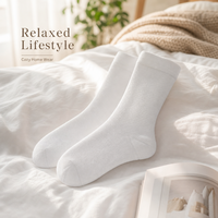Chaussettes mi-mollet en coton respirant, chaussettes de sport douces et confortables pour femmes et hommes, pour la course, la marche, l'entraînement, la salle de sport, usage quotidien, OEM