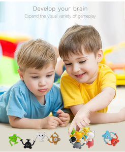 2025 gros petit Silicone ventouse bain poignée enfants pâques Surprise jouet pour 2-4 ans debout bain toilette fournitures - Product Image 5