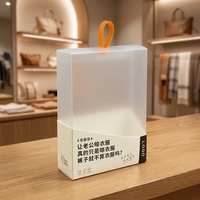 Boîtes en plastique PVC PP recyclé avec logo personnalisé pour produits électroniques, boîtes d'emballage pour sous-vêtements pour hommes