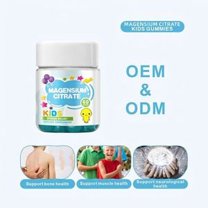 Gummies au citrate de magnésium HDK pour enfants, OEM ODM, vitamines gommeuses personnalisées pour la digestion <span class=keywords><strong>et</strong></span> l'apaisement des enfants - Product Image 4