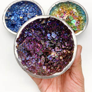 Bol en bismuth naturel de haute qualité en gros pour la décoration intérieure et le Feng Shui - Product Image 2