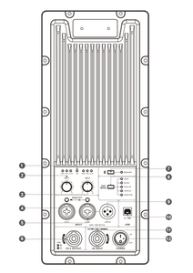 Módulo <span class=keywords><strong>Amplificador</strong></span> <span class=keywords><strong>de</strong></span> Potencia Activo TopYun DSP1000 Profesional, 1000W*2, 8ohm, 4ohm, Placa Amplificadora <span class=keywords><strong>de</strong></span> <span class=keywords><strong>Sonido</strong></span>, Placa <span class=keywords><strong>de</strong></span> <span class=keywords><strong>Amplificador</strong></span> <span class=keywords><strong>de</strong></span> Audio Pasivo - Product Image 3