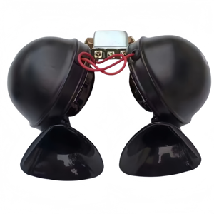 12V24V รถยนต์รถบรรทุกรถบัสเสียงคู่ขนาดใหญ่หอยทากแตรโลหะเสียงดังมากแตรไฟฟ้า - Product Image 1