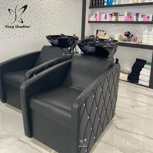 Washing hair bed salon chairs salon equipment and furniture hair washing bowl shampooing chair shampoo station