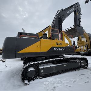 Excavatrice hydraulique sur chenilles Volvo EC480DL d'occasion, grande taille, pour travaux lourds, exploitation minière et construction - Product Image 1