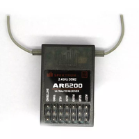 Récepteur AR6200 2.4G 6Ch pour récepteur DX6i DX7 DX8 DX9 DSM2 avec satellites