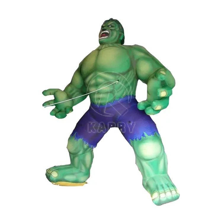 Raksasa Monster Hulk Spiderman Model Tiup, Kegiatan Luar Ruangan Dekorasi Iklan Tiup untuk Acara
