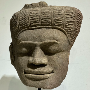 Yüksek <span class=keywords><strong>Khmer</strong></span> gülümseme özel buda heykeli gülümseme kazınmış süsler <span class=keywords><strong>Khmer</strong></span> etkileyici el sanatları <span class=keywords><strong>Khmer</strong></span> neşeli tapınak dekorasyon - Product Image 1