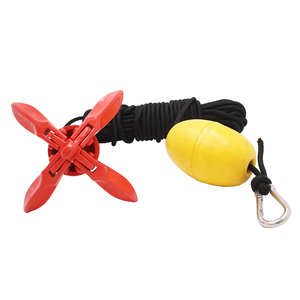 Nouveau Kit d'ancre de Kayak marin ancre pliante pour canoë <span class=keywords><strong>bateau</strong></span> Jet Ski planche à pagaie ancre de Kayak pliante - Product Image 4