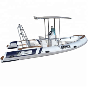 2019 Año Nuevo barco barato de la costilla de la fibra de vidrio del fondo de los 5.8M de China de los 19ft - Product Image 5