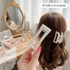 All'ingrosso di tendenza Vintage forcine da donna semplice fiore strass paillettes decorazione per capelli accessori per la vendita calda - Product Image 3