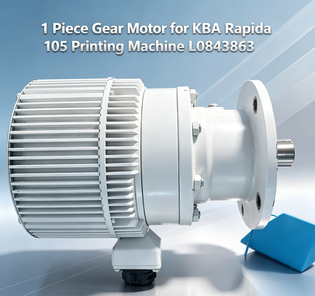 1 Piece Gear Motor for KBA Rapida 105 Printing Machine L0843863