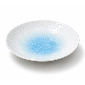Assiettes à dîner blanches élégantes, artisanales et magnifiquement conçues, en céramique, pour hôtels, en gros - Product Image 1