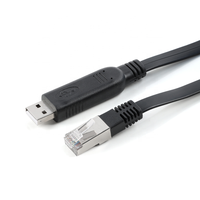USB vers RJ45 Câble de débogage Usb vers console Câble RJ45 Câble de commande de commutateur de routeur H3c CH340 S'applique aux routeurs et aux commutateurs