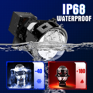 Bombillas LED para Faros Delanteros XENPLUS LP37 12V 180W 50000LM 6500K IP68 de Alta Potencia, Luces LED para Automóvil de 3 Pulgadas, Bombilla de Proyector Bi-LED - Product Image 4