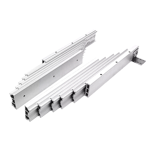 Rel meja makan multifungsi, meja makan lipat mekanisme perangkat keras dapat diperpanjang lipat meja makan bawaan - Product Image 2