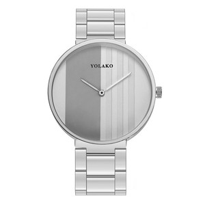 Reloj de Pulsera de Lujo con Logotipo Personalizado al por Mayor, Reloj de Cuarzo <span class=keywords><strong>Vado</strong></span> de Acero Inoxidable para Hombre - Product Image 6