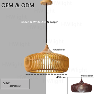 Lampe de salon 8058, luminaire suspendu Linden, décoration Wabi-sabi avec corps de lampe en cuivre pour salle à manger, café, hôtel, villa - Product Image 2