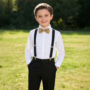 Noeud papillon brillant dans diverses couleurs, robe de demoiselle d'honneur et de marié, robe poudrée brillante, <span class=keywords><strong>mariage</strong></span>, fête de Noël, soirée cocktail - Product Image 6