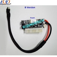 Modul Catu Daya PICO PSU 400W Output 24PIN ATX Dengan Input 12V Konektor DC 5.5*2.5MM untuk Komputer Mini PC & Kartu Grafis