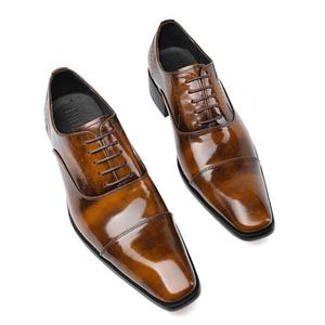 2026 New Genuine Leather Waterproof Breathable Evergreen Oxfords Ankle Lace-Up <b>Shoes</b> Men Washable Goodyear Handcrafted Retro - Product Image 3