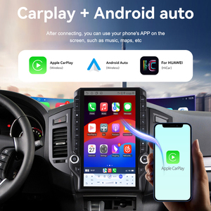 ZWNAV Écran 14,5 pouces Android 15 Autoradio multimédia avec navigation GPS pour Mitsubishi Pajero 2007-2020 WiFi 4G CarPlay 8 cœurs - Product Image 3