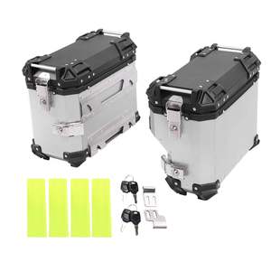 Maleta de Aluminio para Motocicleta, Baúl Trasero de 36L, Maletas Laterales para Motocicleta para <span class=keywords><strong>BMW</strong></span> 1200GS 1250GS Cfmoto Kove Adventure 800X - Product Image 3