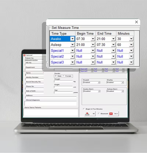 Wellue WBP-02A CE 510K mặc 24-Giờ Xách Tay Và lâm sàng Chính Xác Ambulatory Huyết Áp Màn Hình - Product Image 5