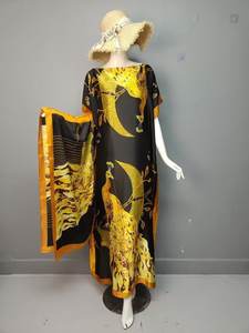 ผ้าคลุมไหล่ลายดอกโบตั๋นสไตล์ชาติพันธุ์ ผ้าไหมเนื้อหนา ขนาดใหญ่ ป้องกันแสงแดด ระบายอากาศได้ดี ป้องกันแบคทีเรีย เหมาะสำหรับฤดูใบไม้ผลิ - Product Image 2