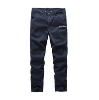 Pantalon cargo jogger pour homme, taille plus, coupe ample, en coton, avec bas élastique, coupe-vent, pour la randonnée en plein air, couleur kaki, décontracté, hiver