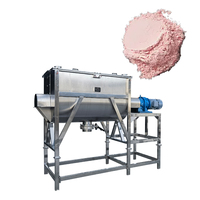 Mélangeur à ruban automatique horizontal à double hélice en acier inoxydable de 1000 L pour farine de maïs, épices et poudres