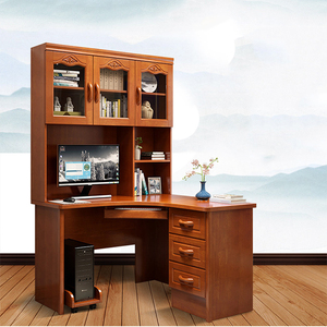 Scrivania in Legno Massello Moderna Scrivania Angolare Cinese per <span class=keywords><strong>Ufficio</strong></span> Scrivania per Computer <span class=keywords><strong>Arredamento</strong></span> per <span class=keywords><strong>Studio</strong></span> - Product Image 3