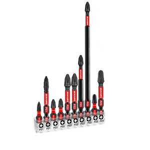 Juego de Destornilladores de Impacto Geinxurn, Listo para Enviar, 10 Piezas con Puntas de 25/50/75/150 Ph - Product Image 1